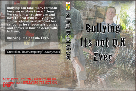 The DVD's jacket cover
