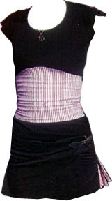 Ischtar's client in her Roller Darby outfit