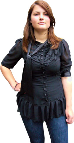 Robyn's Victorian dress