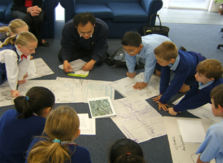 An engineer in the classroom